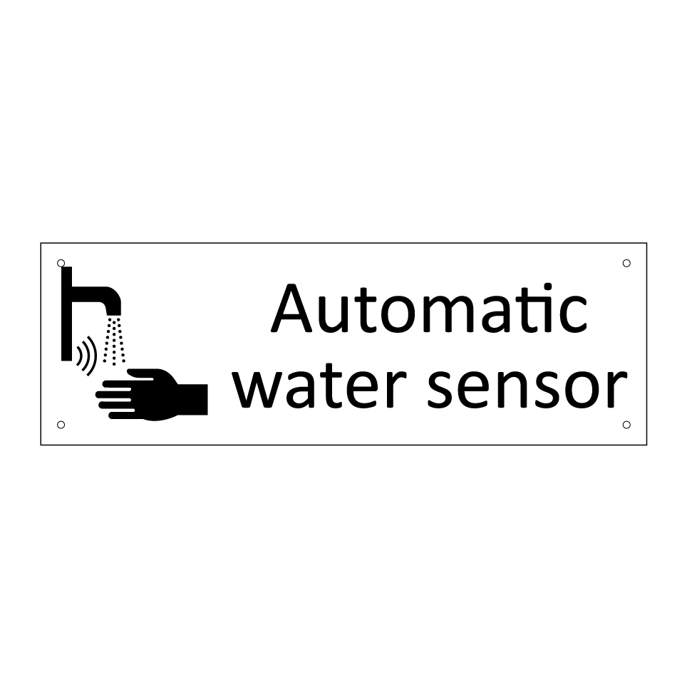 Automatic water sensor