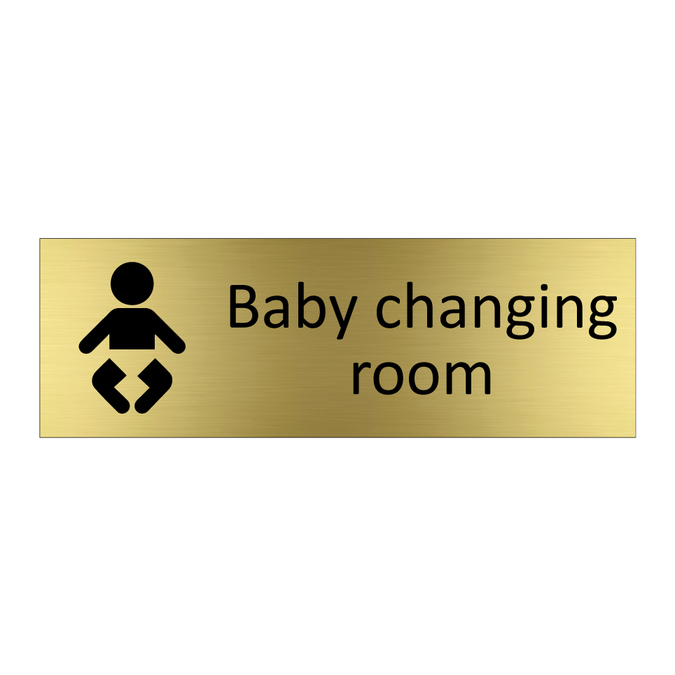 Baby changing room