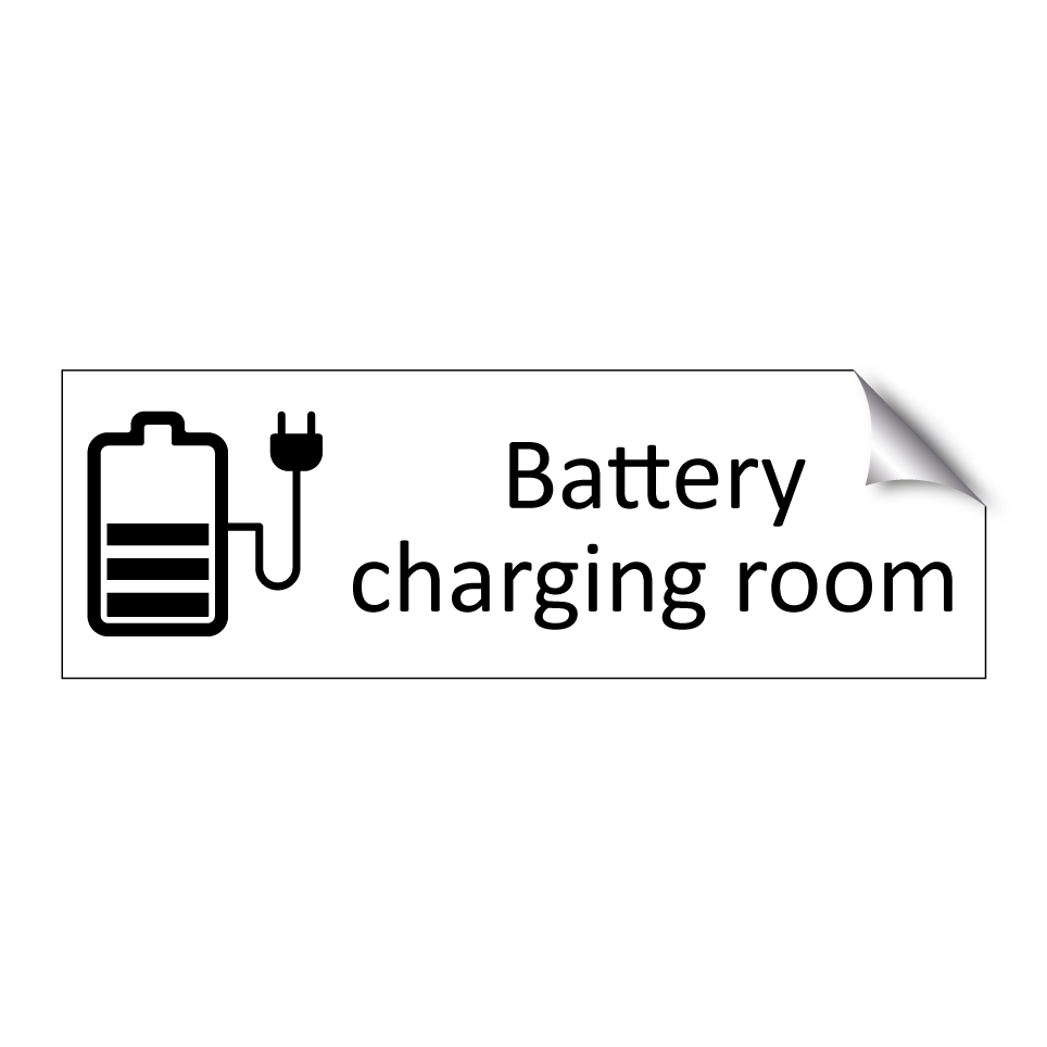 Battery charging room