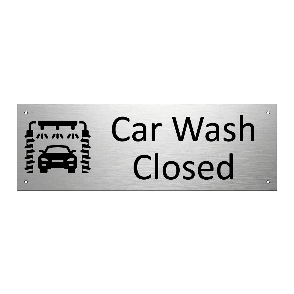 Car Wash Closed