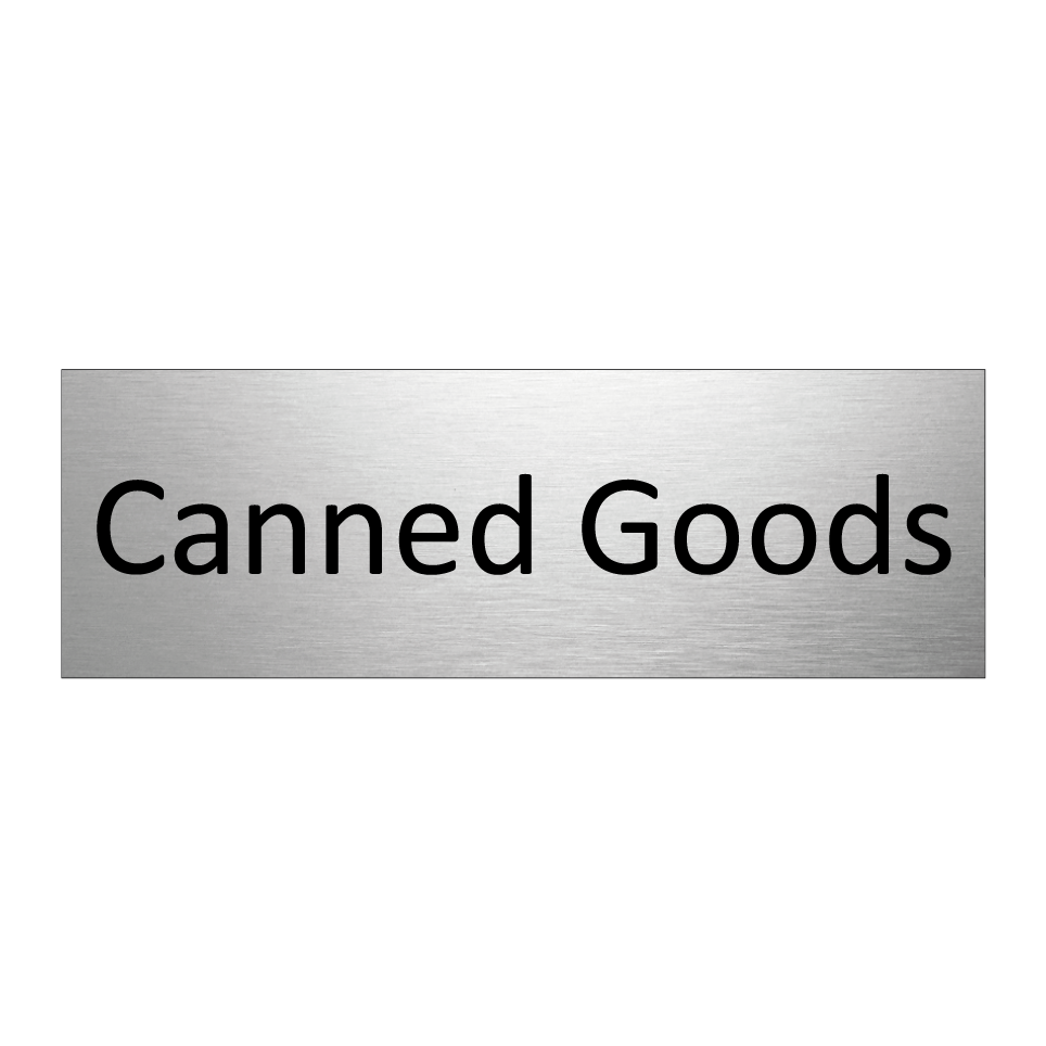 Canned Goods