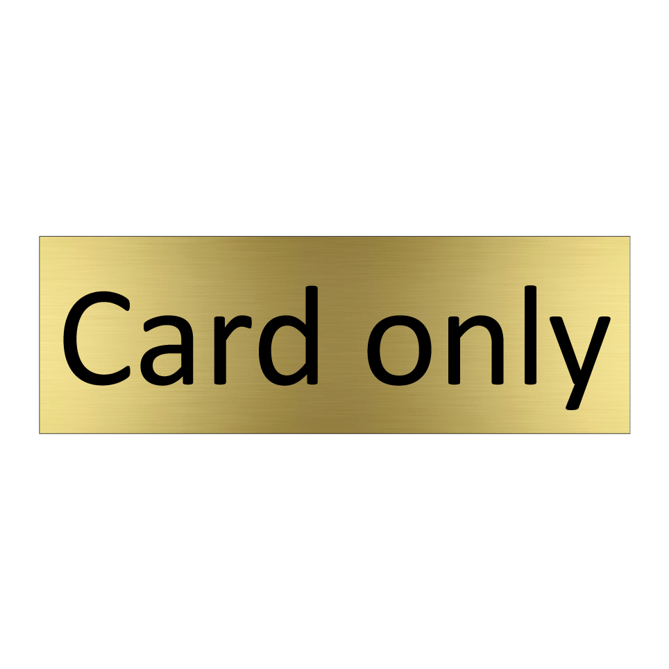 Card only