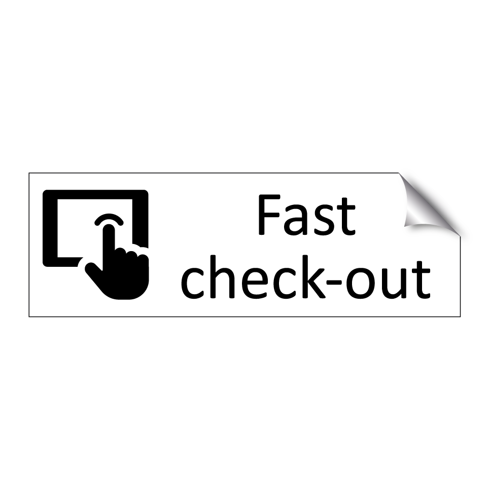 Fast check-out
