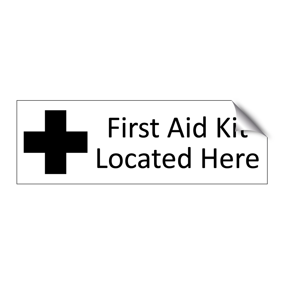 First Aid Kit Located Here