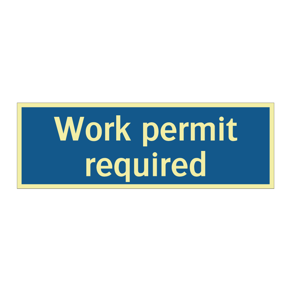 Work permit required