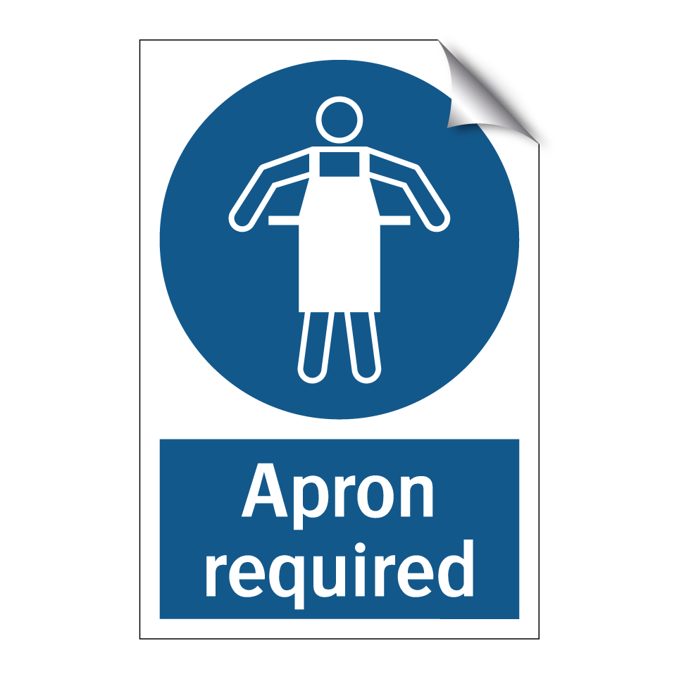 Apron required