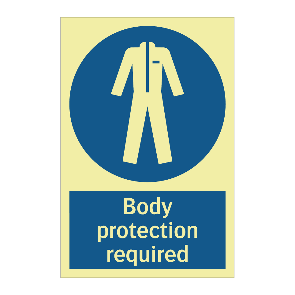 Body protection required