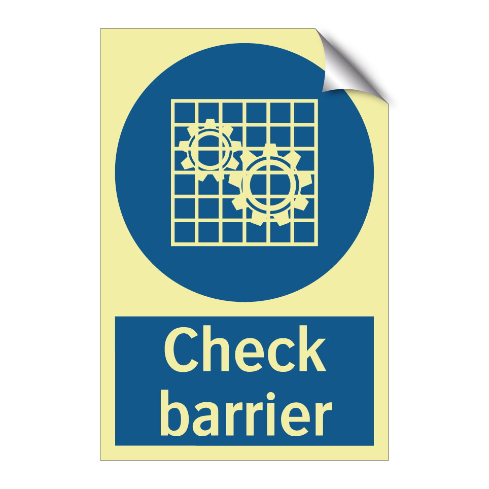 Check barrier
