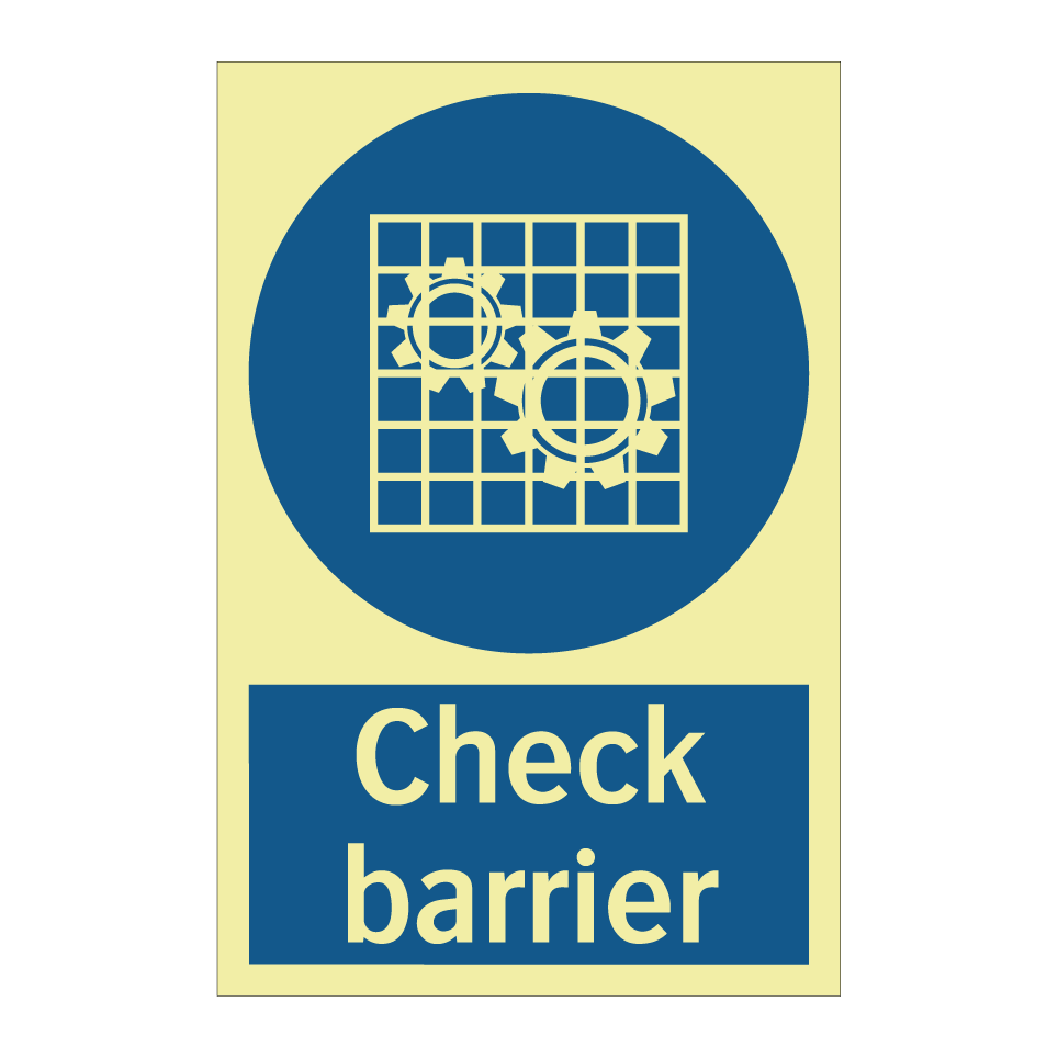 Check barrier