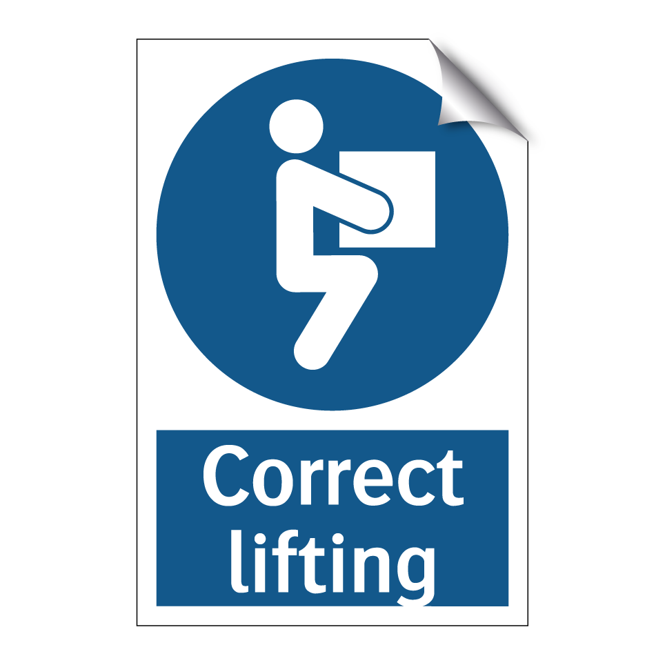 Correct lifting