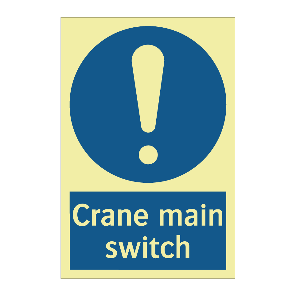 Crane main switch