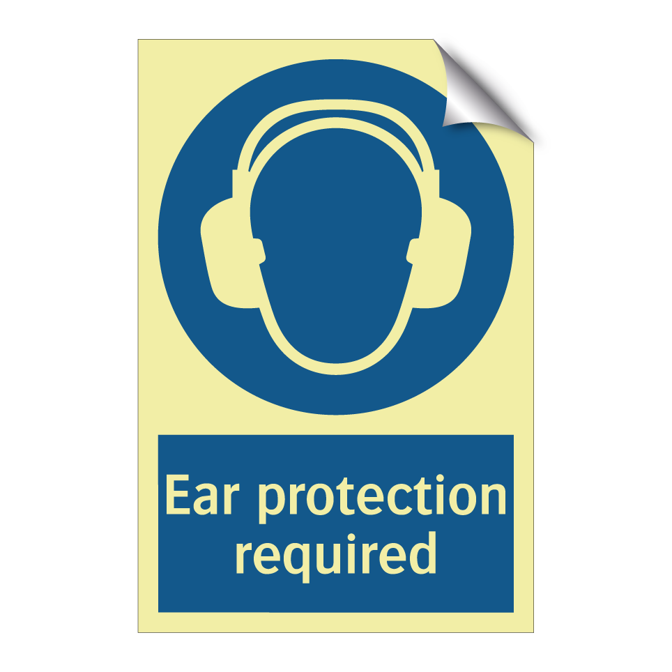 Ear protection required