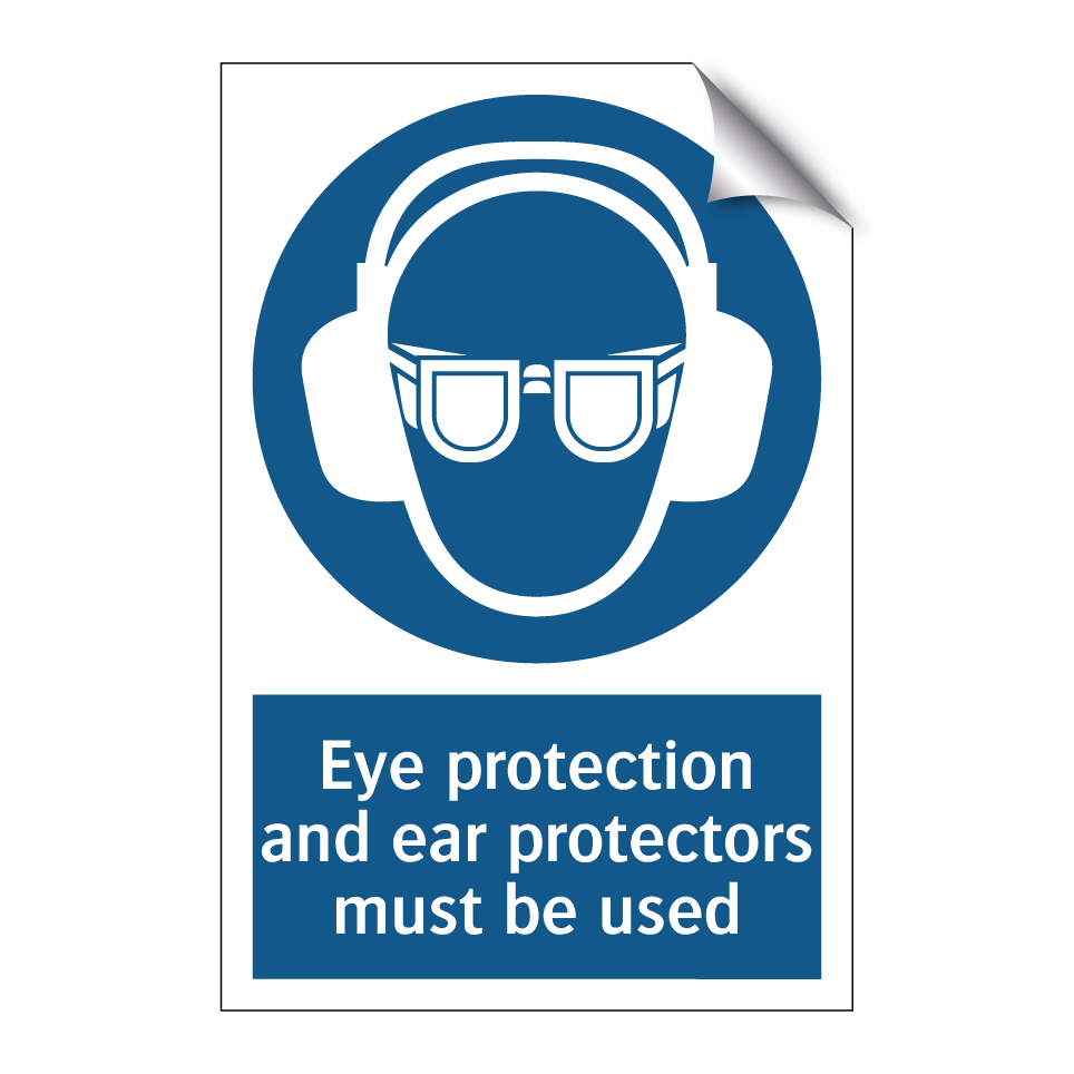 Eye protection and ear protectors must be used