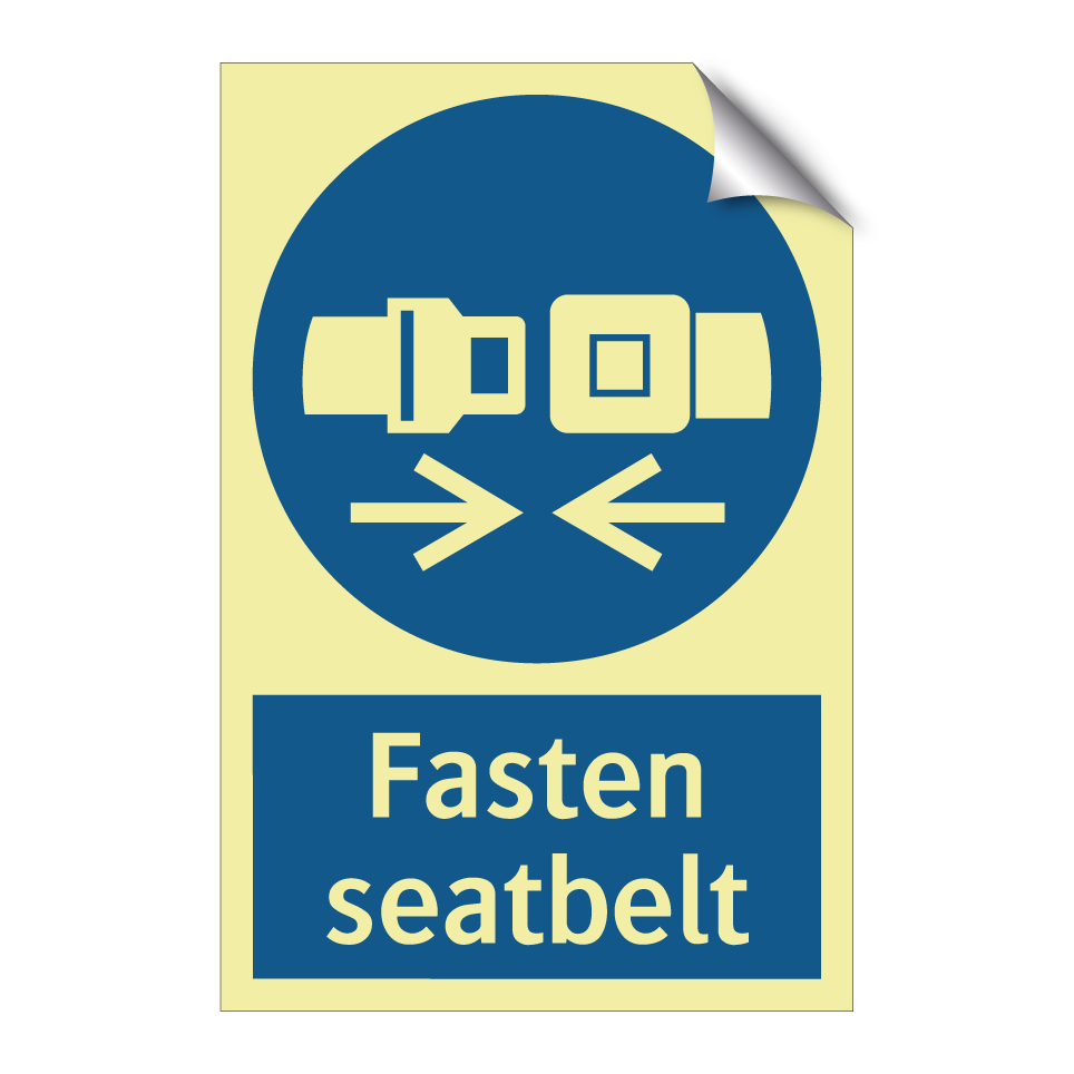 Fasten seatbelt