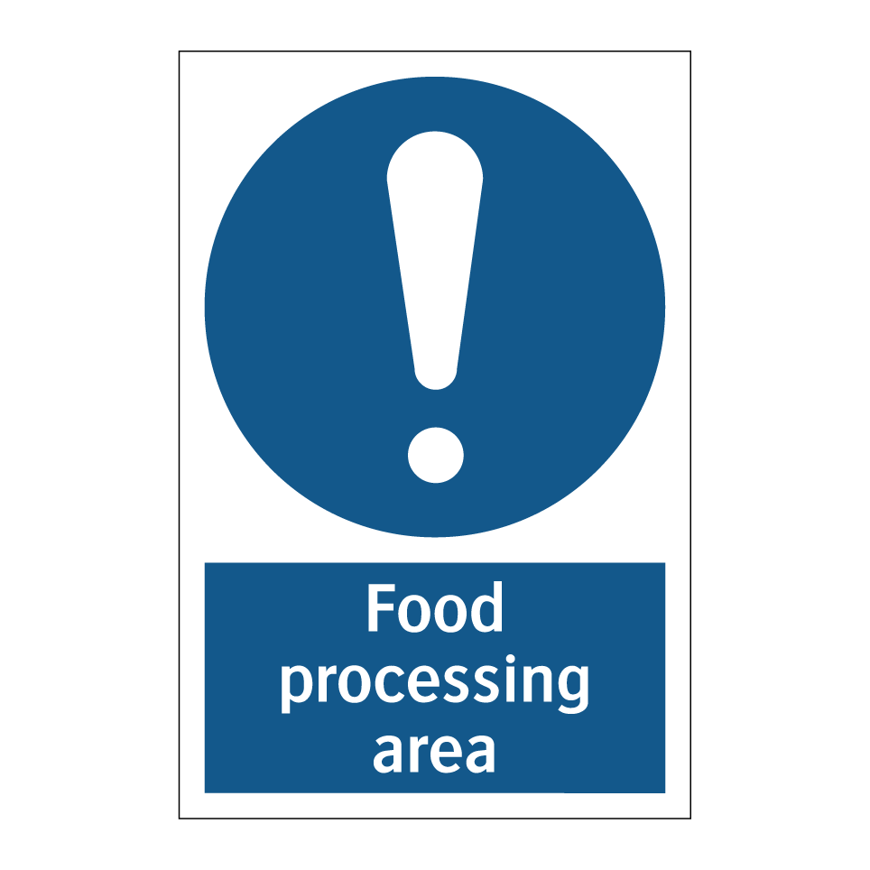 Food processing area