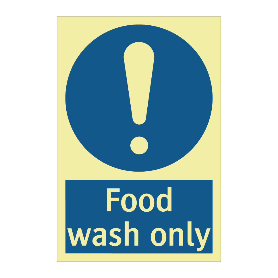 Food wash only