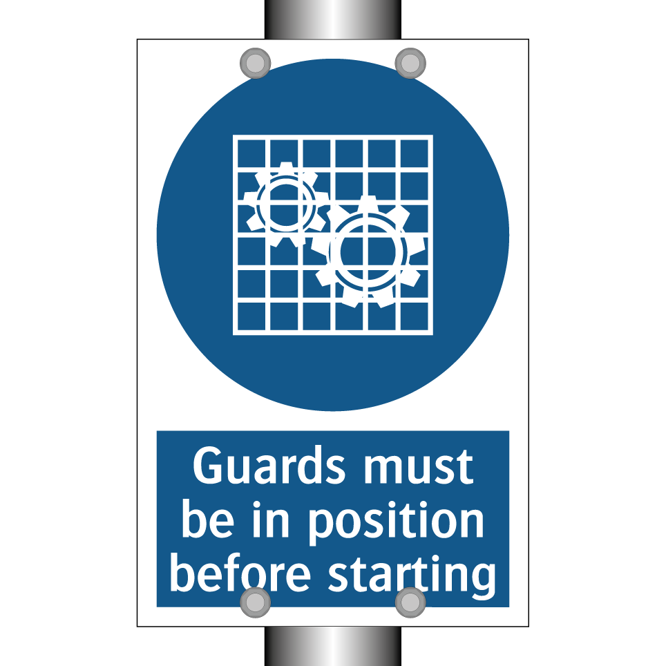Guards must be in position before starting