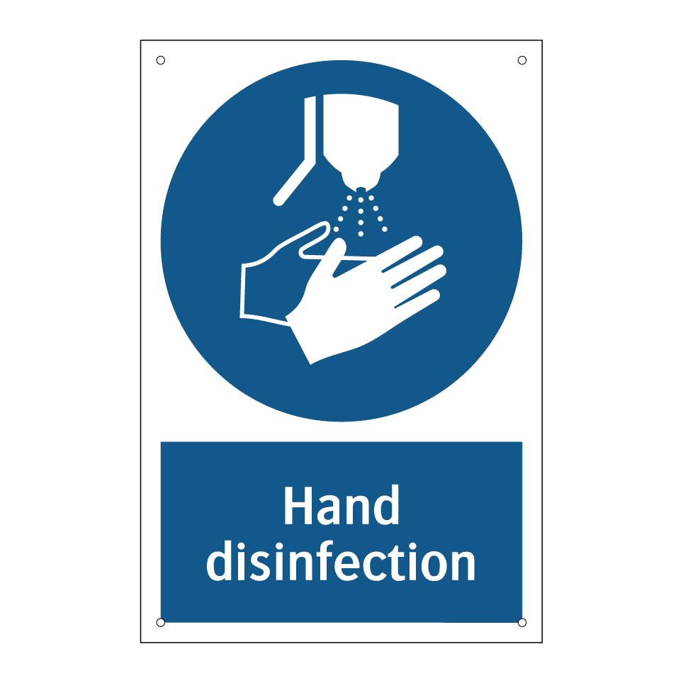 Hand disinfection