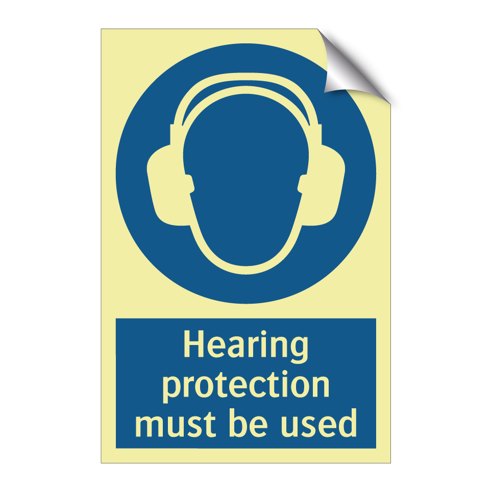 Hearing protection must be used