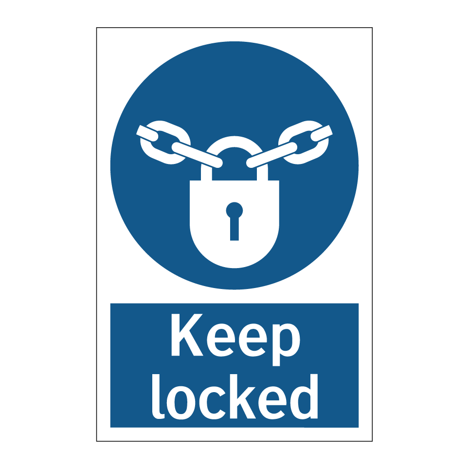 Keep locked