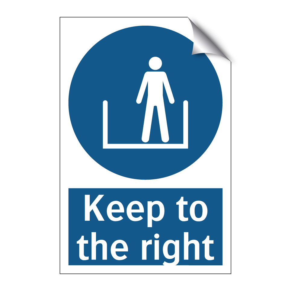 Keep to the right