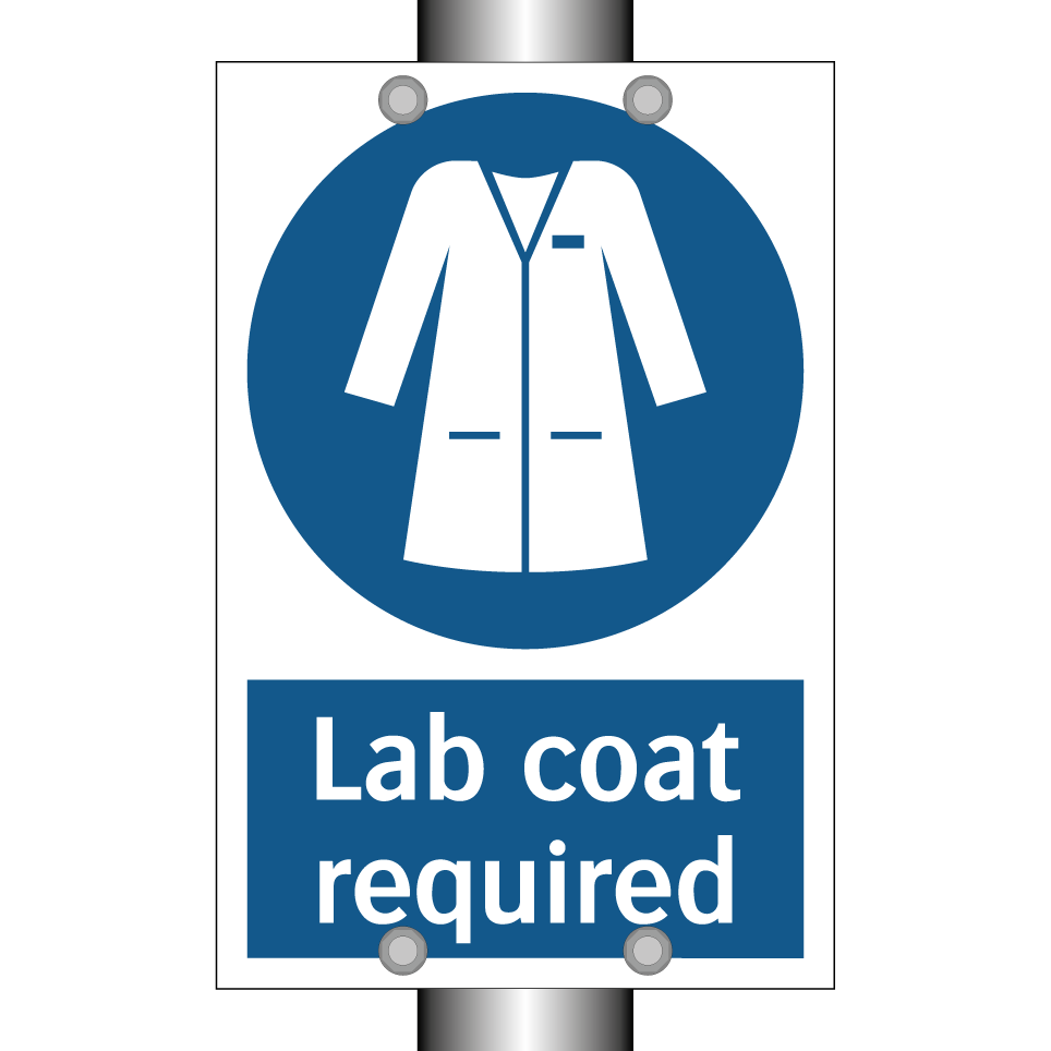 Lab coat required