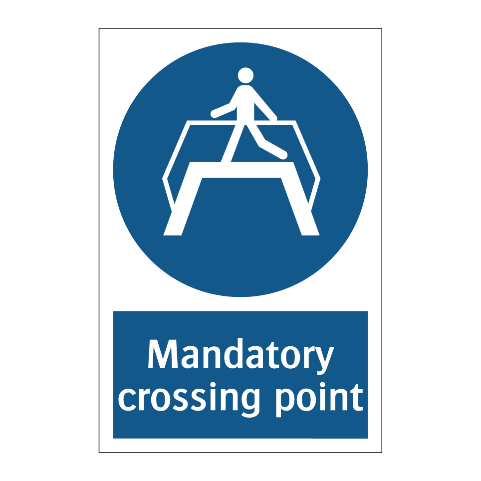 Mandatory crossing point