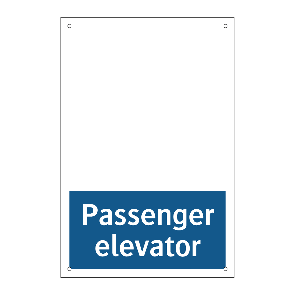 Passenger elevator
