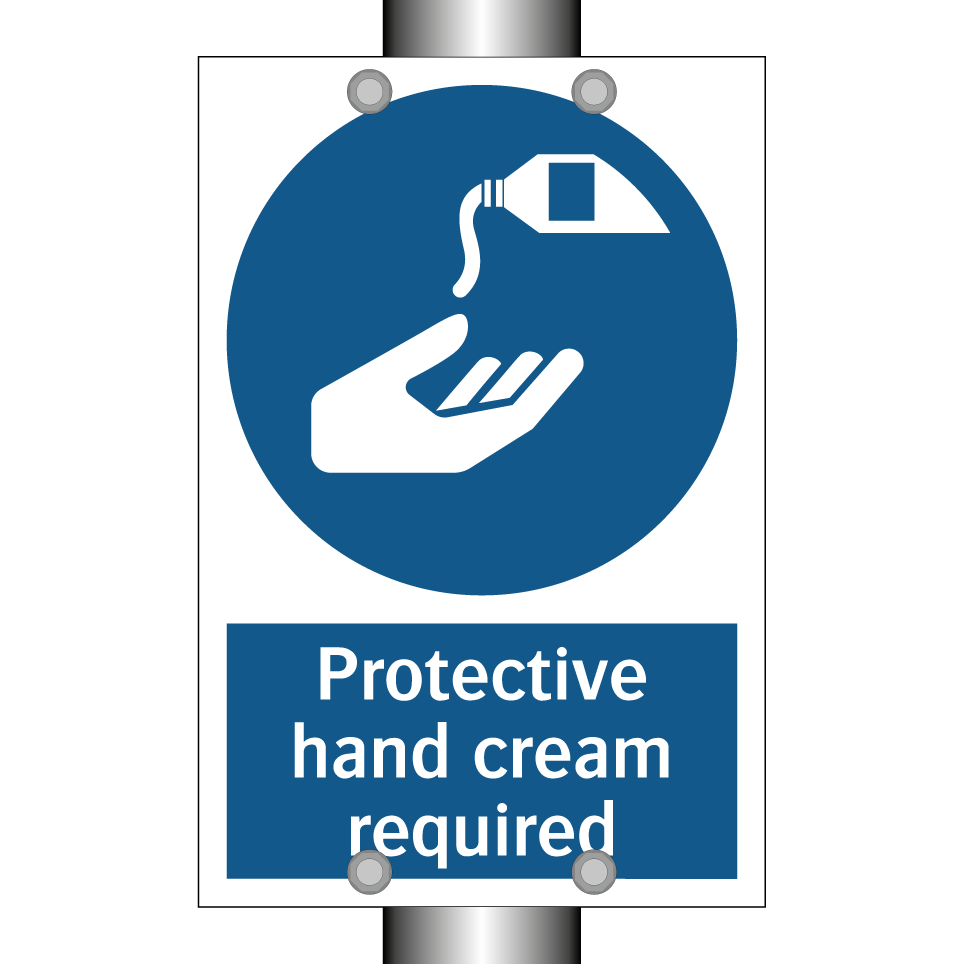 Protective hand cream required