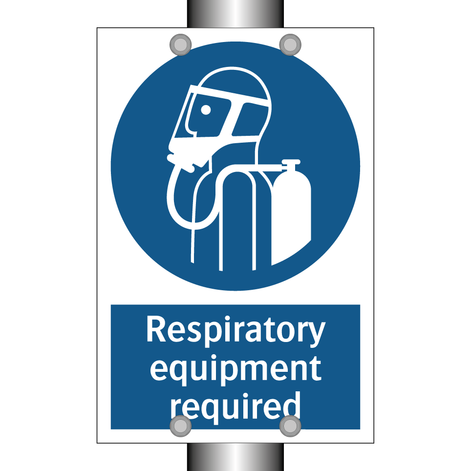 Respiratory equipment required