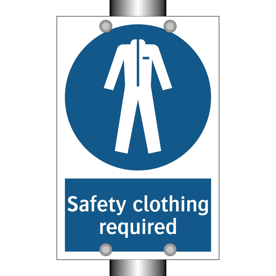 Safety clothing required
