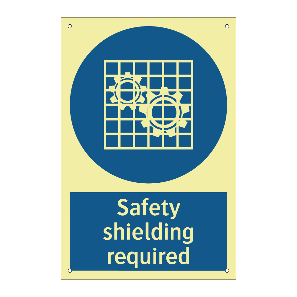 Safety shielding required