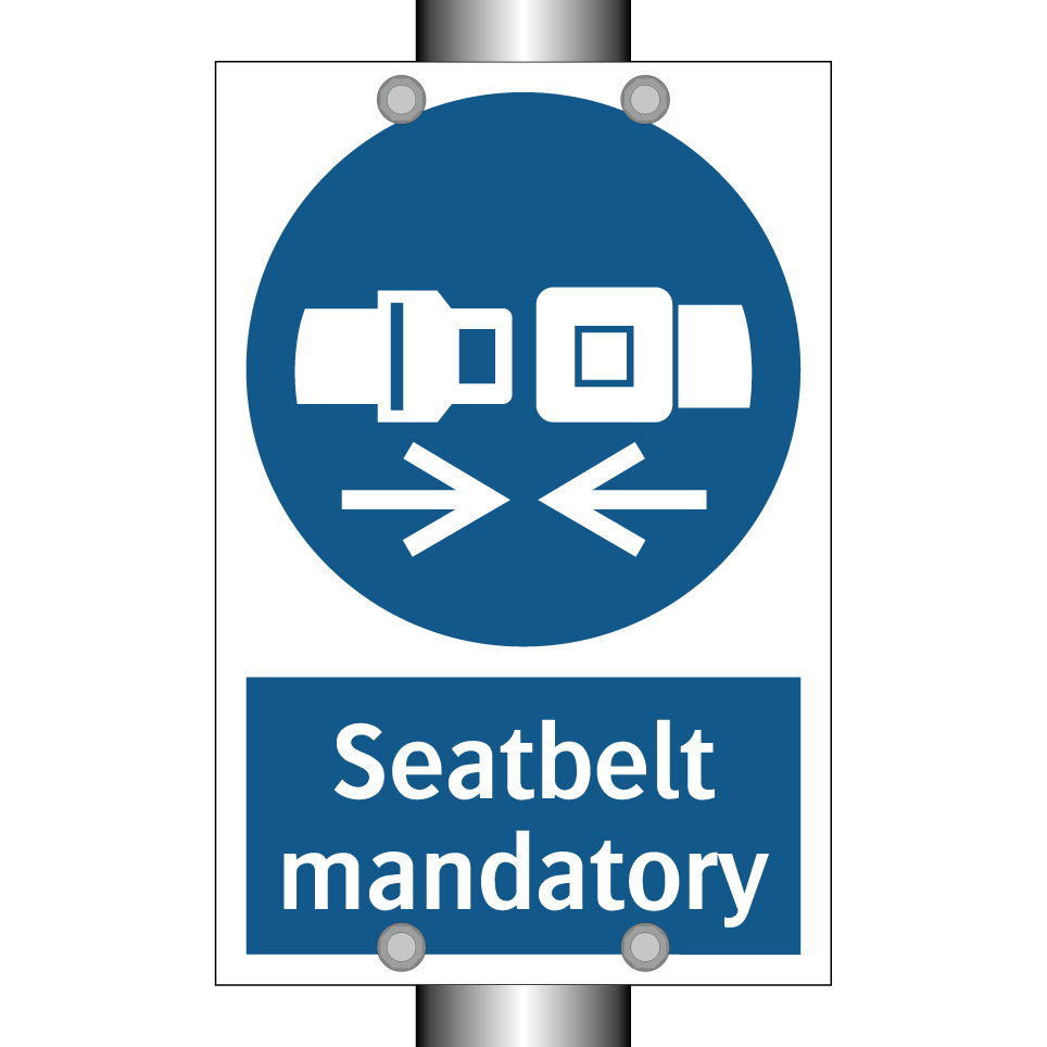 Seatbelt mandatory