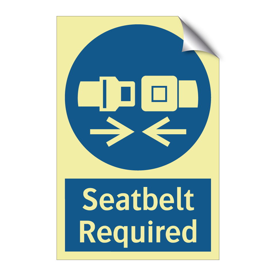 Seatbelt Required