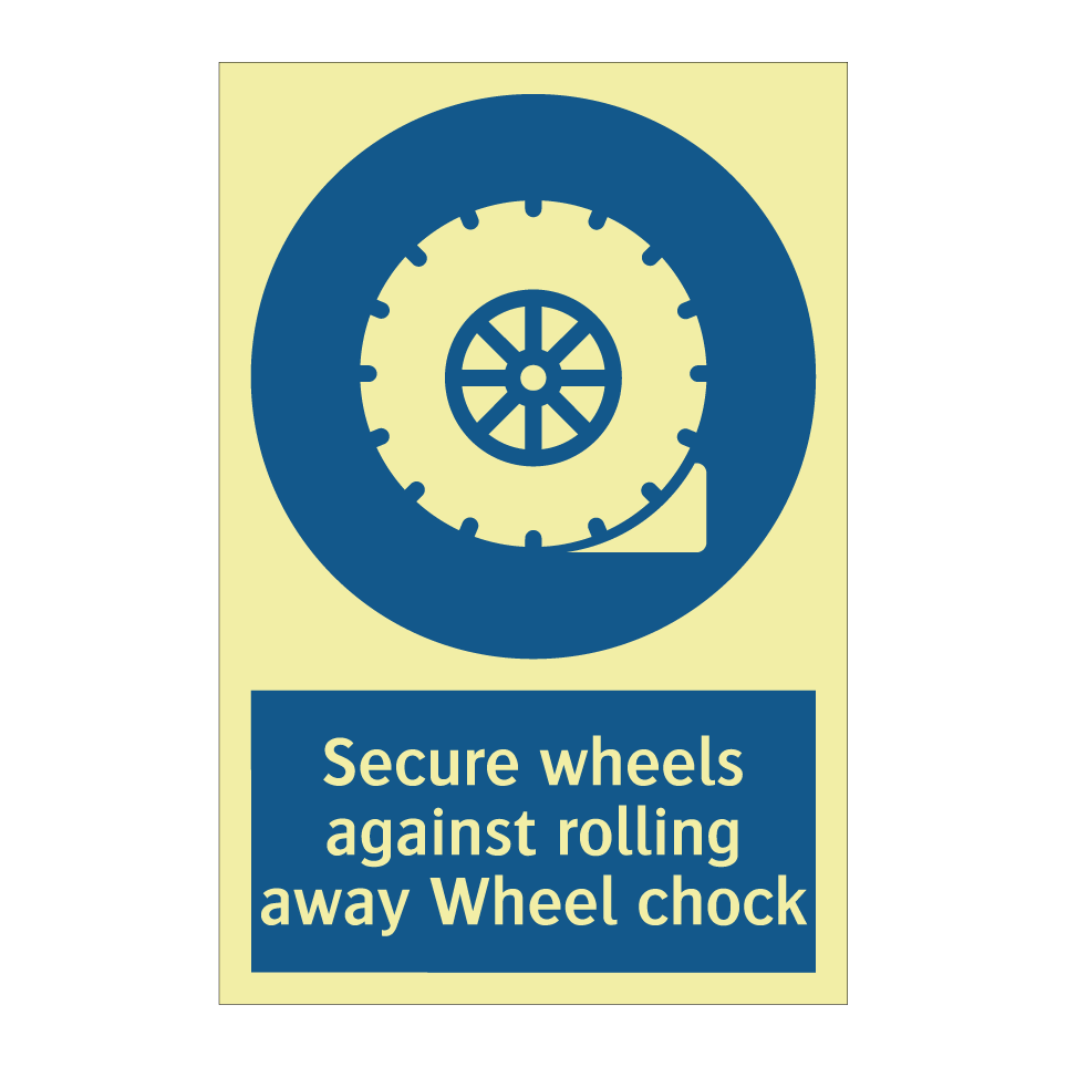 Secure wheels against rolling away Wheel chock