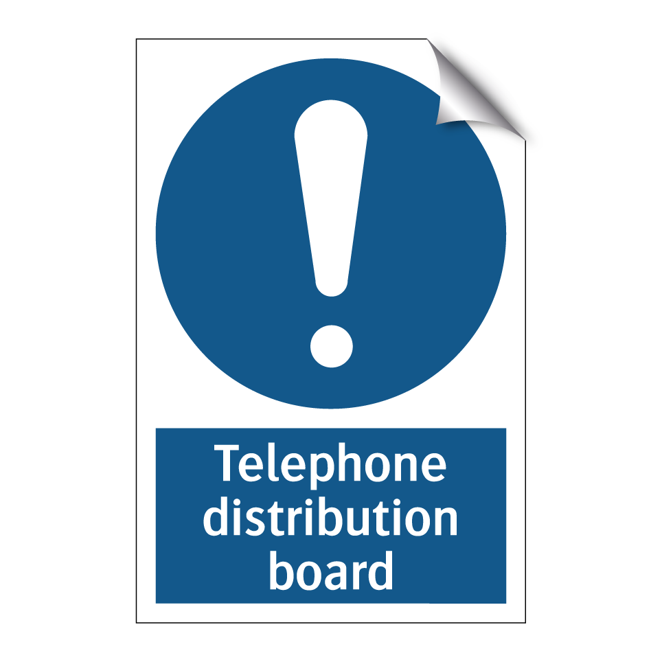 Telephone distribution board