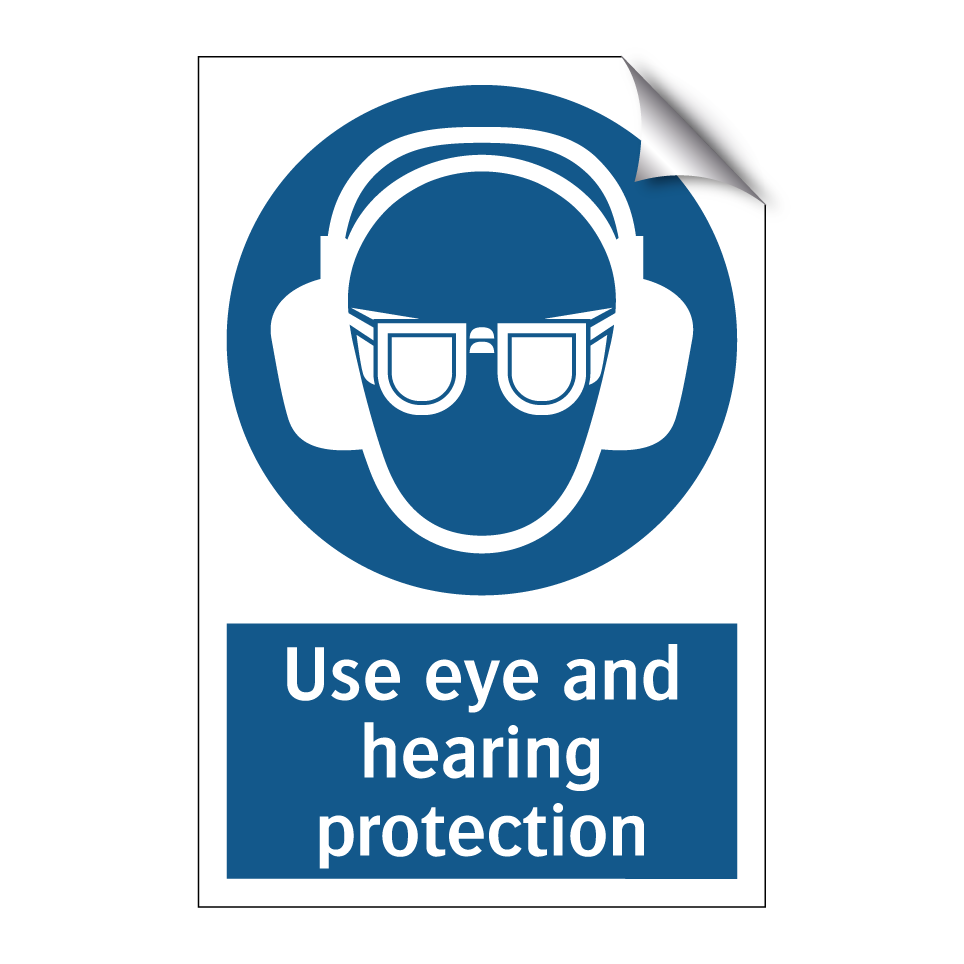 Use eye and hearing protection
