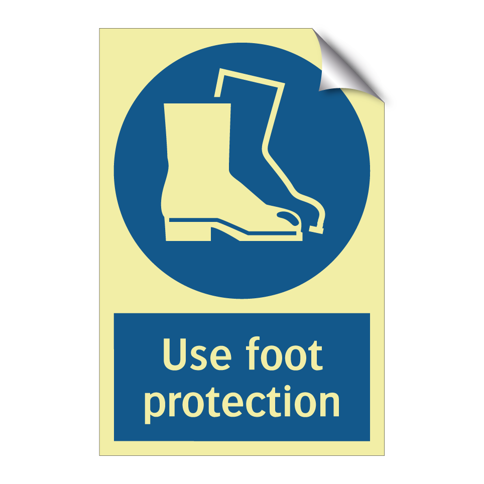Use foot protection