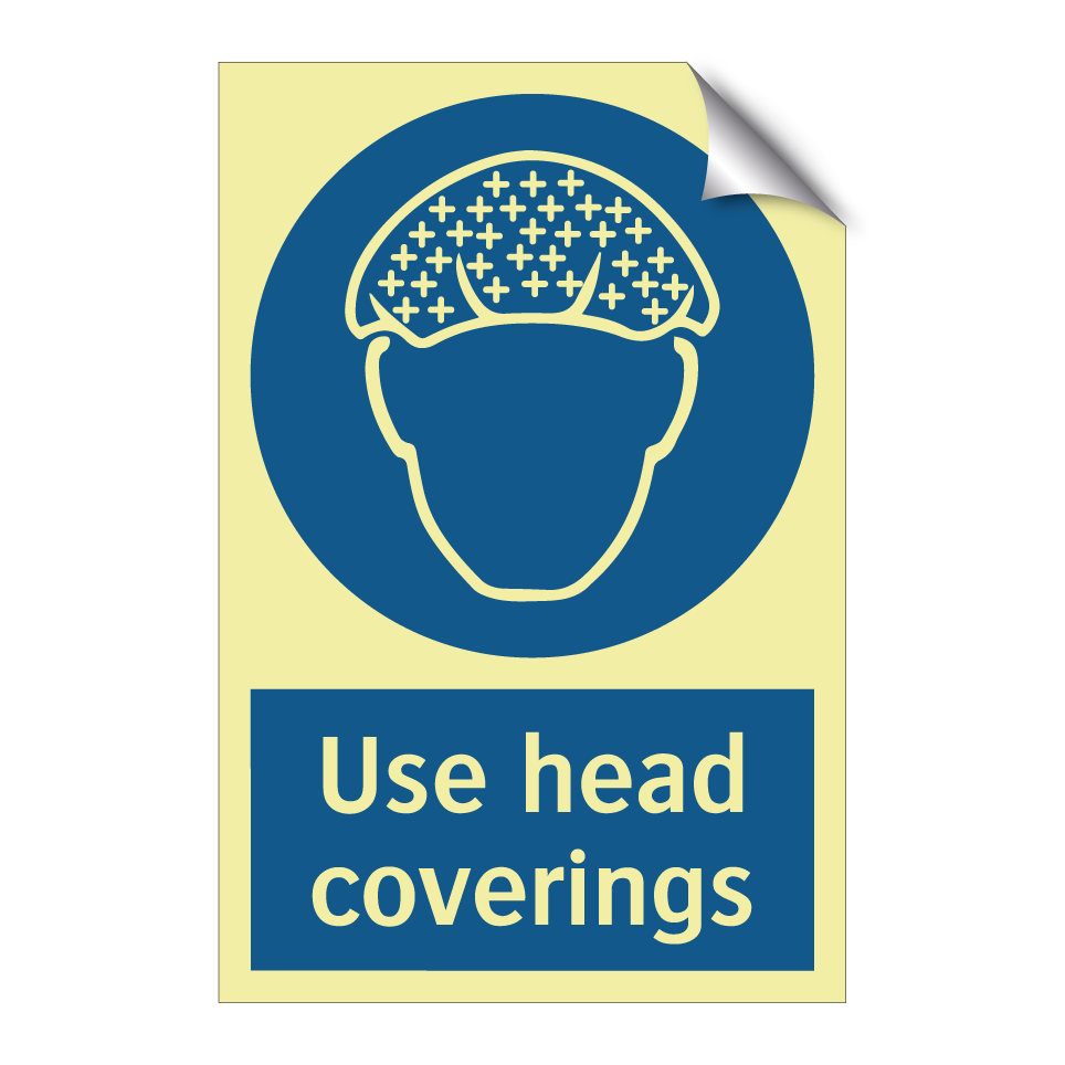 Use head coverings