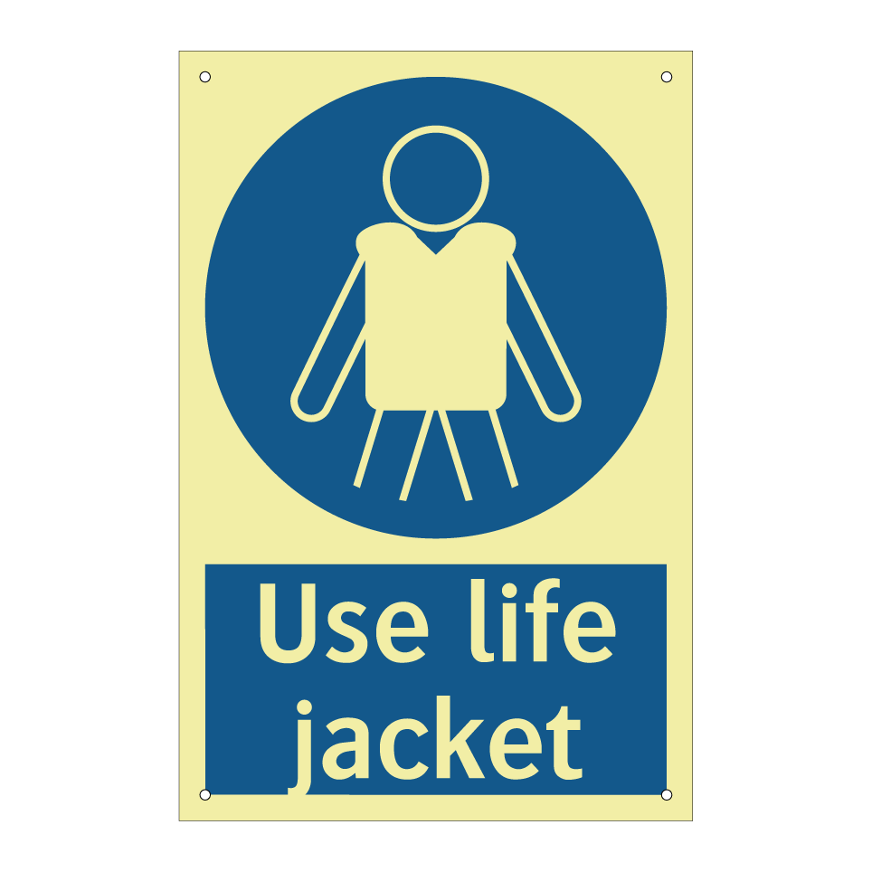 Use life jacket