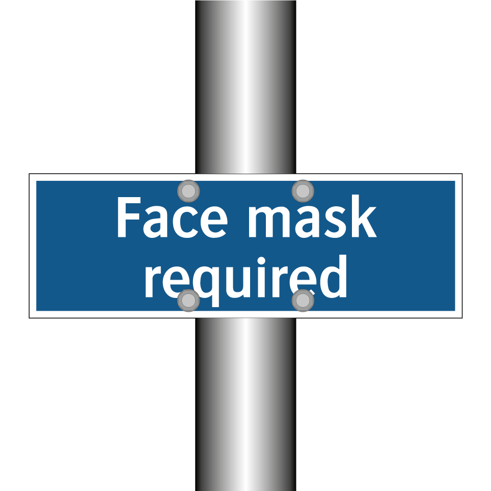 Face mask required