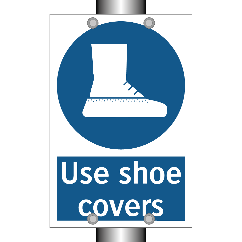 Use shoe covers