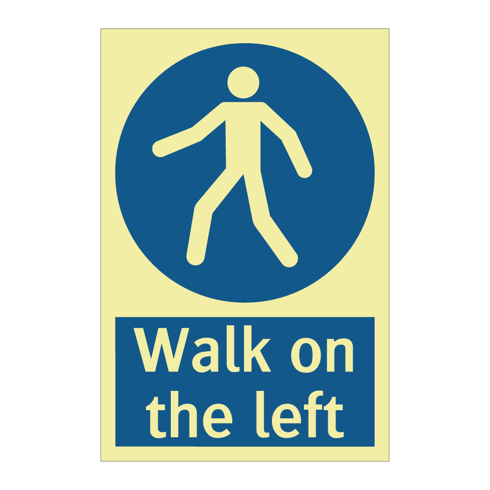 Walk on the left