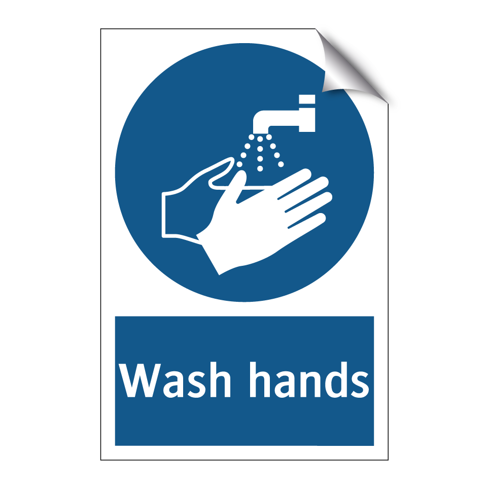 Wash hands