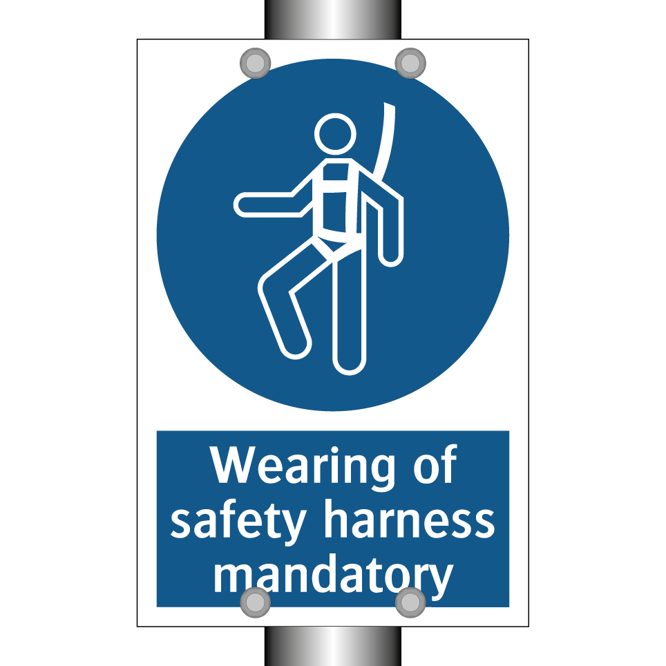 Wearing of safety harness mandatory