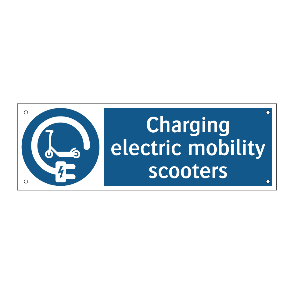 Charging electric mobility scooters