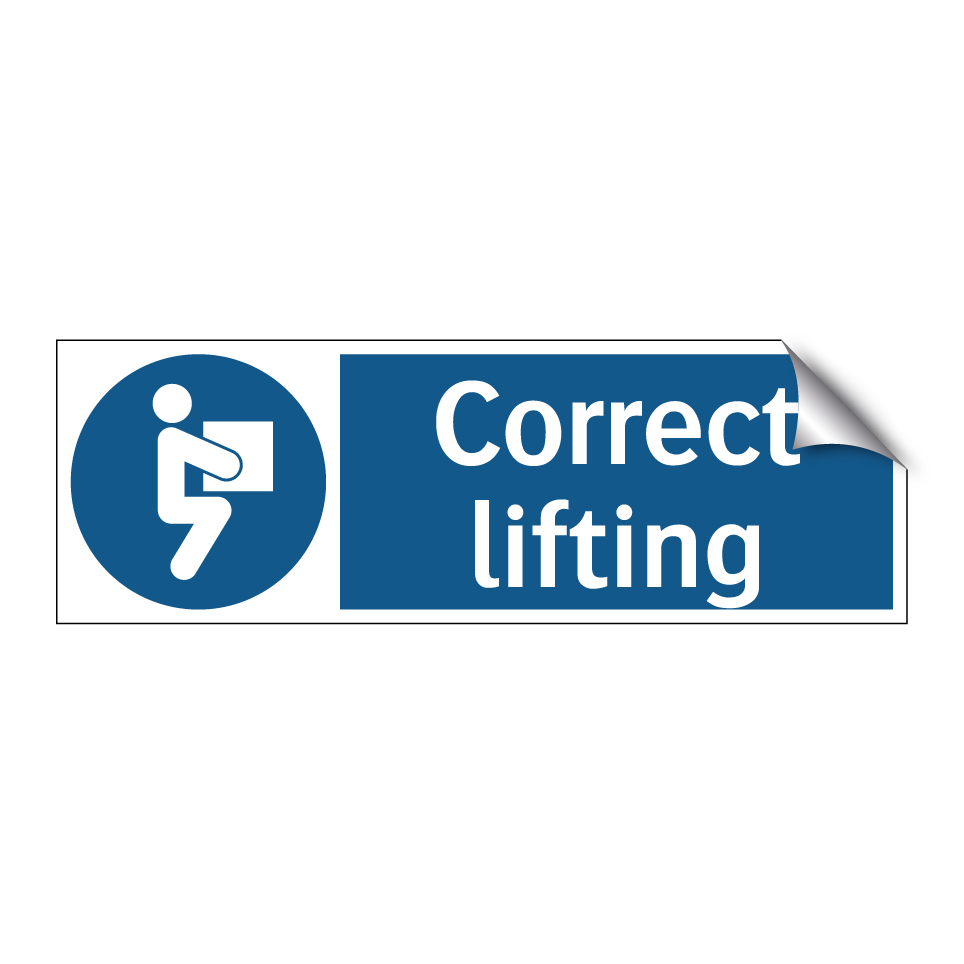 Correct lifting