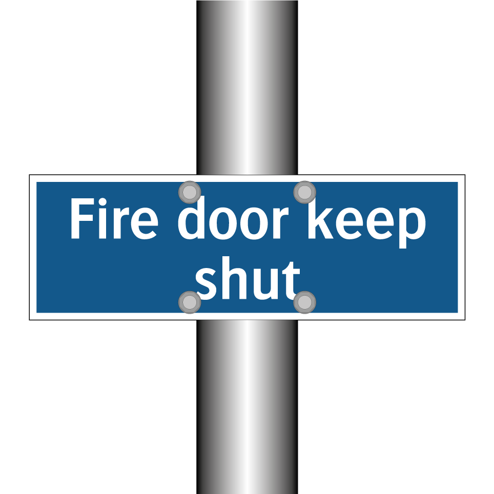 Fire door keep shut