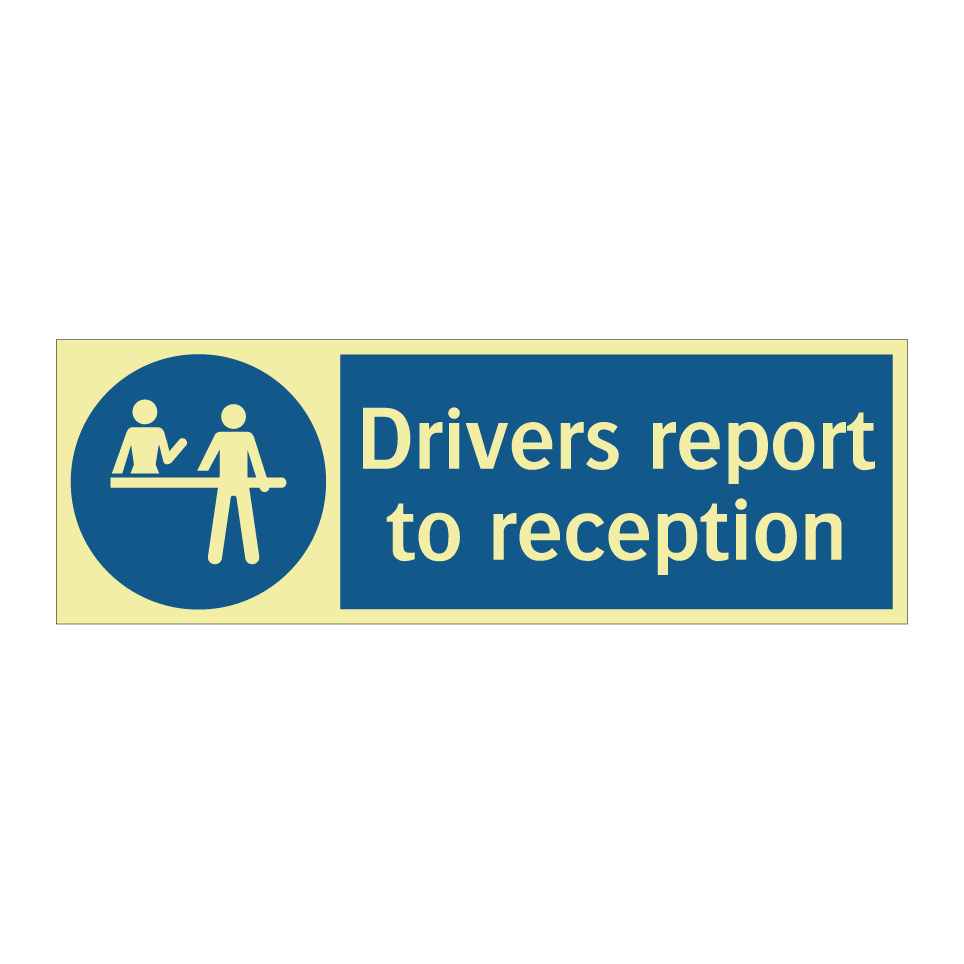 Drivers report to reception