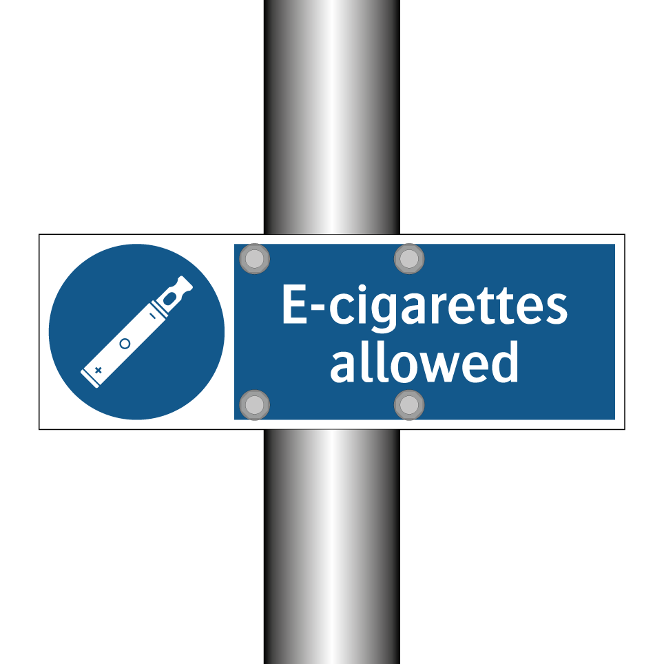 E-cigarettes allowed